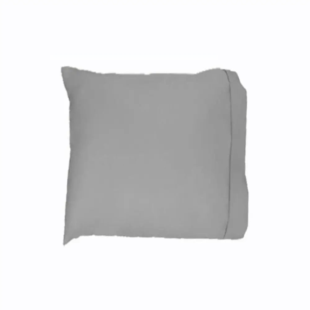 Easyrest 250tc Cotton European Pillowcase Pewter - Home & Garden > Decor