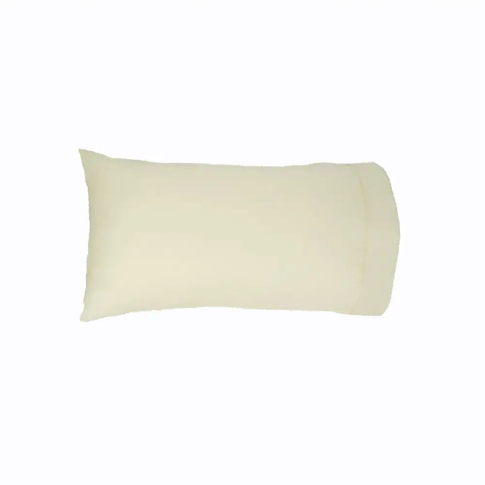 Easyrest 250tc Cotton King Pillowcase Cream - Home & Garden > Decor