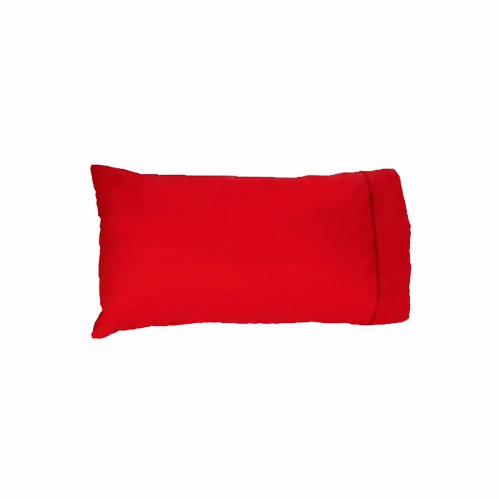 Easyrest 250tc Cotton King Pillowcase Fire Red - Home & Garden > Decor
