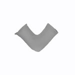 Easyrest 250tc Cotton V Pillowcase Pewter - Home & Garden > Decor