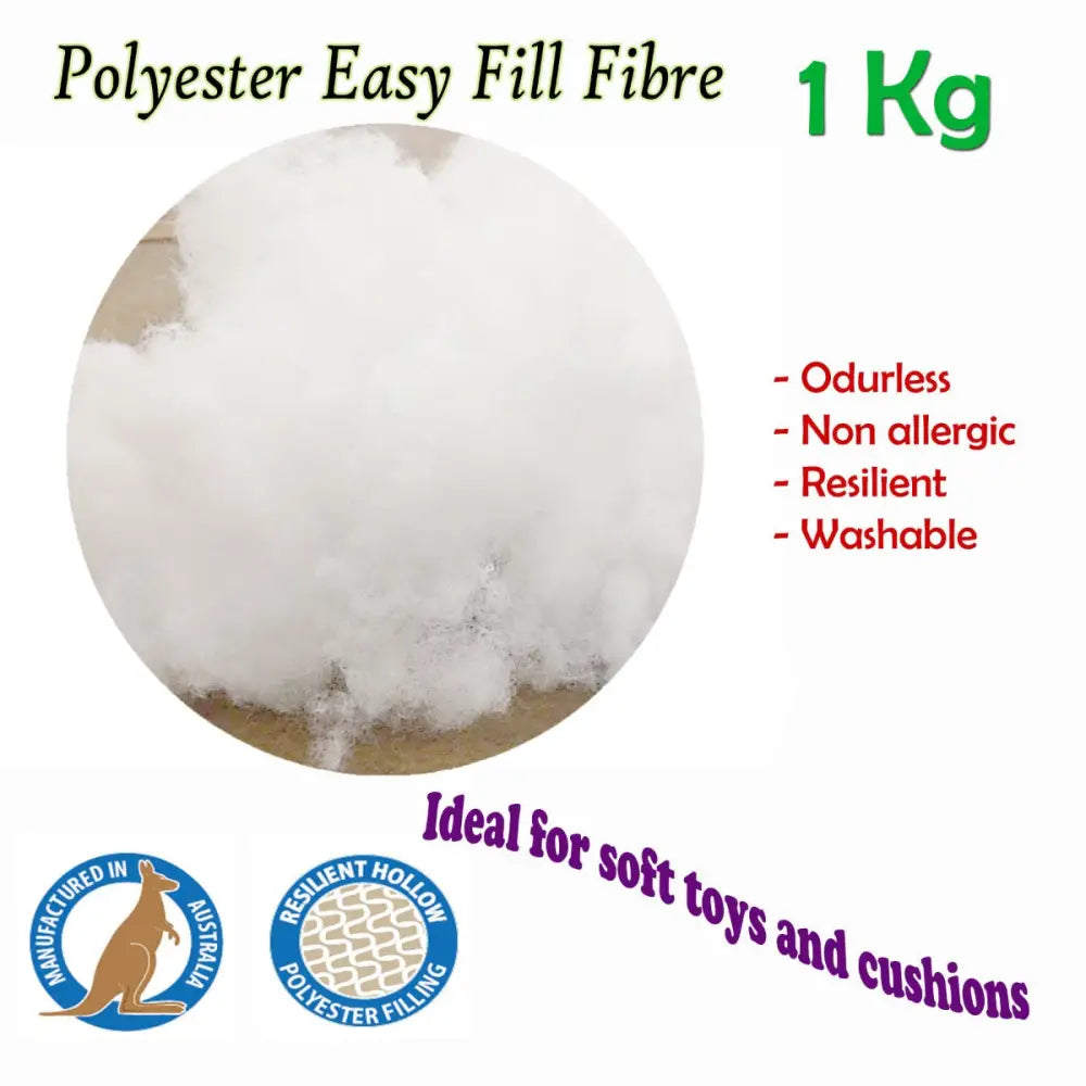 Easyrest Easy Fill Fibre 1 kilogram - Home & Garden > Decor
