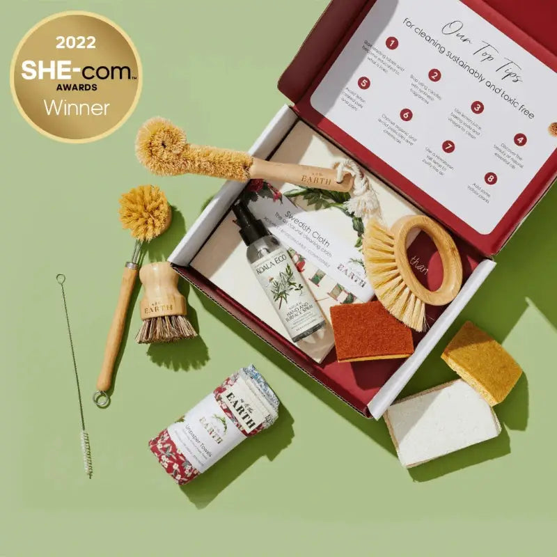 Eco Cleaning Box - Plastic Free Cleaning Products - Home & Garden > Decor