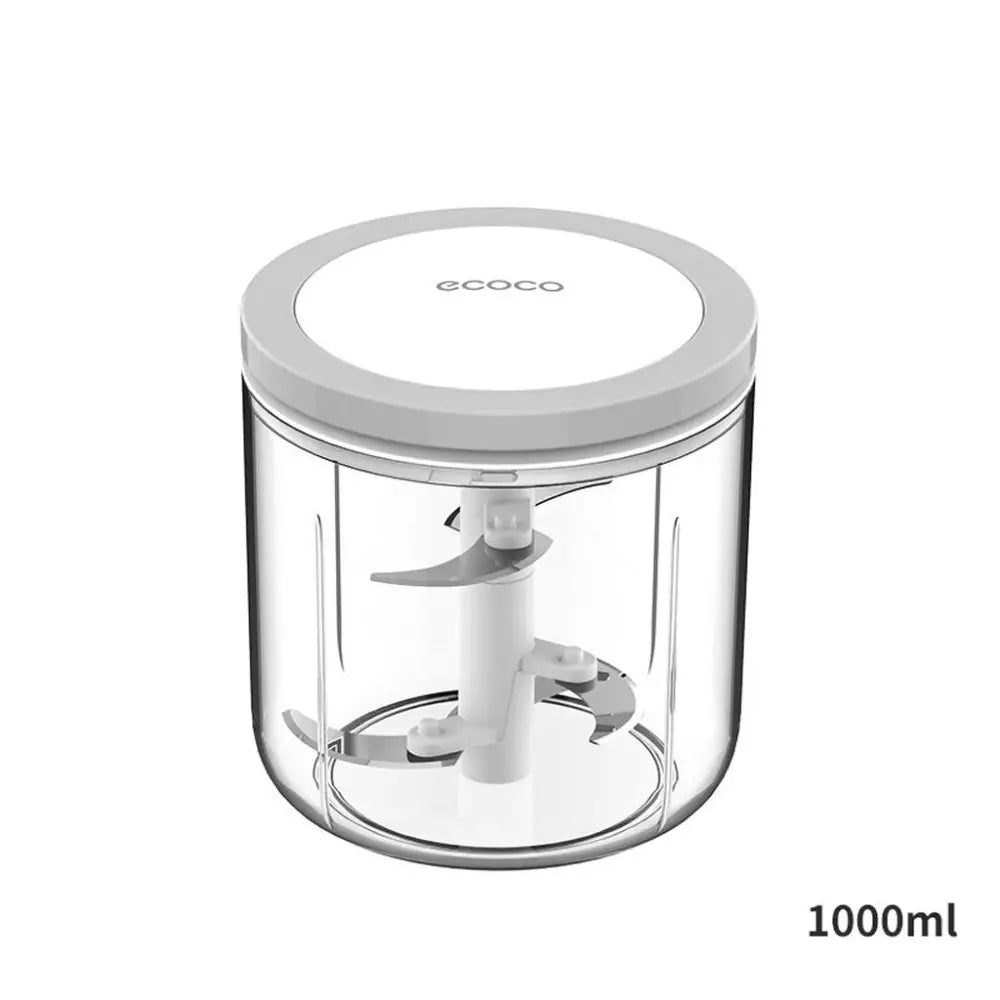 Ecoco 3 Sizes Cutter Set Easy Chopper Mincer Mixer Slicer Dicer Blender Shredder For Onion Garlic Black - Home & Garden