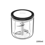 Ecoco 3 Sizes Cutter Set Easy Chopper Mincer Mixer Slicer Dicer Blender Shredder For Onion Garlic Black - Home & Garden