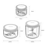 Ecoco 3 Sizes Cutter Set Easy Chopper Mincer Mixer Slicer Dicer Blender Shredder For Onion Garlic Black - Home & Garden