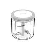 Ecoco Easy Chopper Mincer Mixer Slicer Dicer Blender Cutter Shredder For Onion Garlic Grey 1000 Grey - Home & Garden >