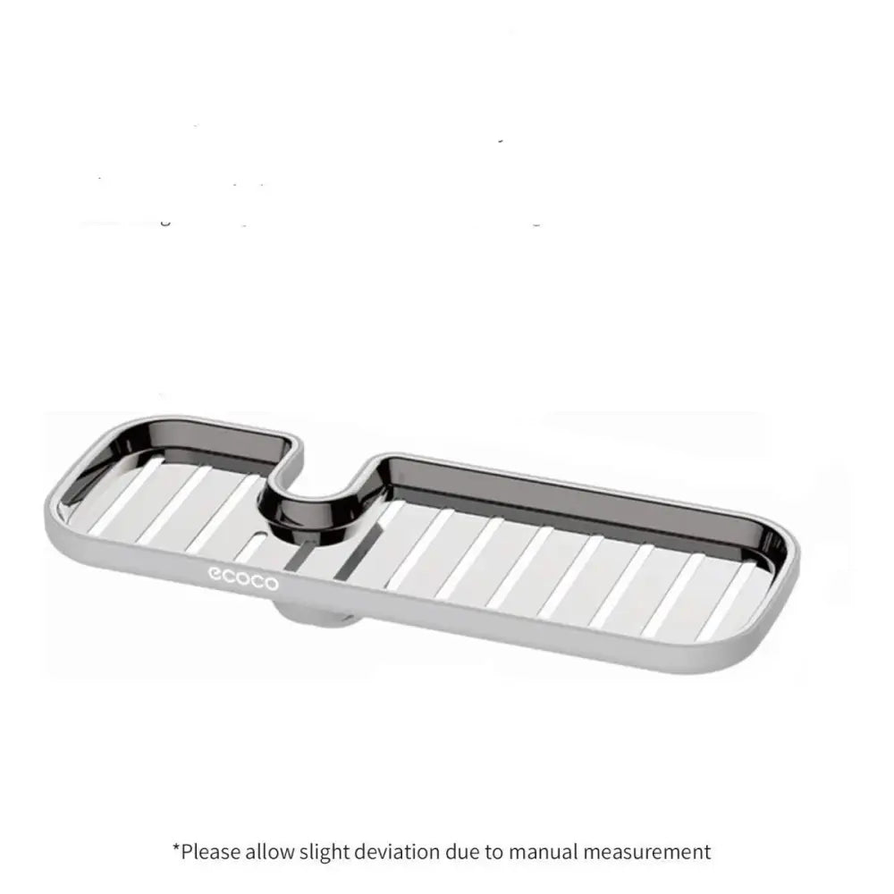 Ecoco Kitchen Drain Holder Sponge Sink Storage Rack Basket Organizer Shelf Bathroom AU - Home & Garden > Kitchenware