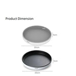 Ecoco Kitchen Rotating Spice Condiment Storage Rack Bathroom Swivel Tray Organizer Grey - Home & Garden > Bathroom
