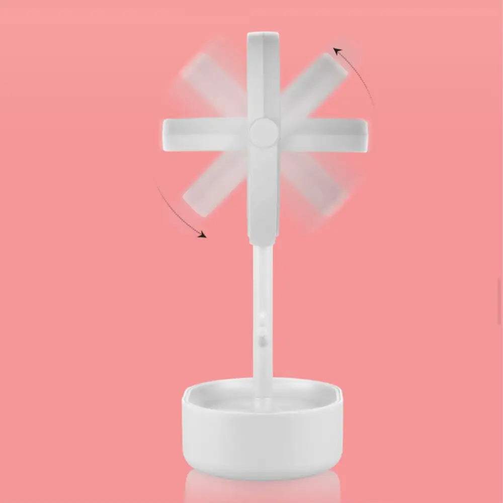 Ecoco Smart LED Light Cosmetic Makeup Mirror USB Touch Screen Home Desk Vanity 360° Pink - Home & Garden > Bathroom