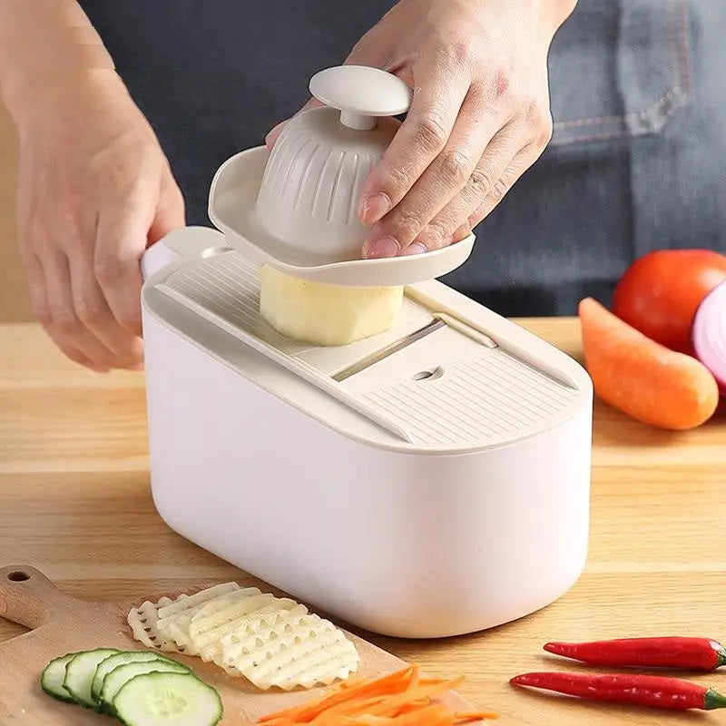 Ecoco Vegetable Chopper Spiralizer Vegetable Slicer Dicer Onion Food Cutter Home Use Karki - Home & Garden > Kitchenware