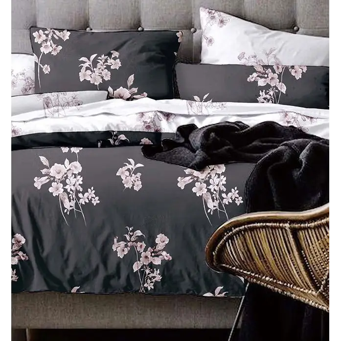 Edward Super King Size Duvet Quilt Cover Set - Home & Garden > Bedding