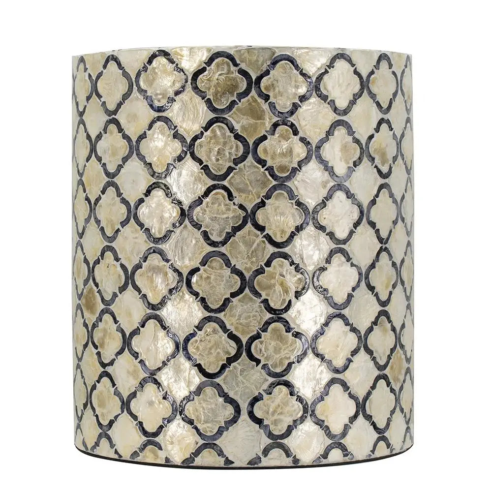 EILAT SHELL STOOL/TABLE - Furniture > Living Room > Side Tables