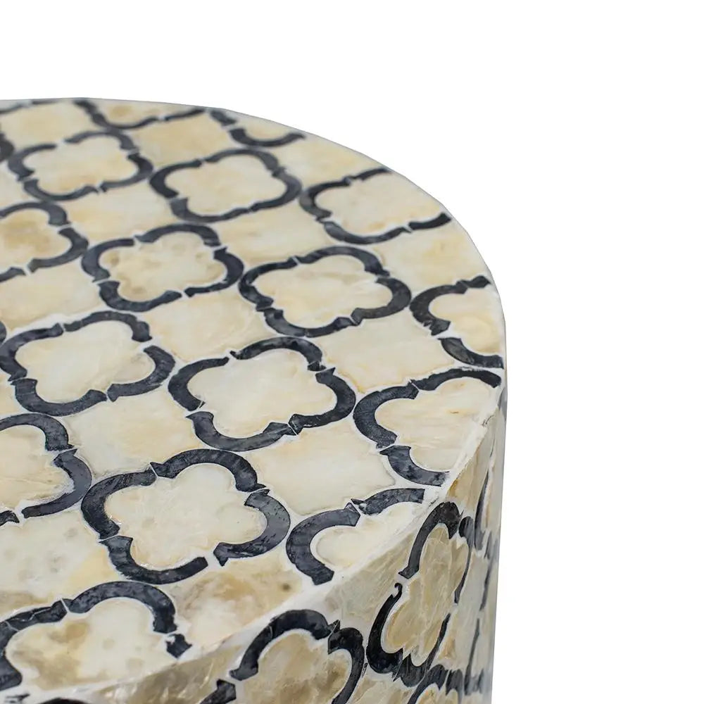 EILAT SHELL STOOL/TABLE - Furniture > Living Room > Side Tables