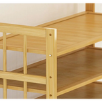 Ekkio 10-Tiers Bamboo Shoe Rack EK-BSR-100-XZ - Furniture > Living Room