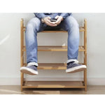 EKKIO 5 Tier Bamboo Shoe Rack Storage Organizer Stand Shelves EK-BSR-103-JS - Furniture > Living Room