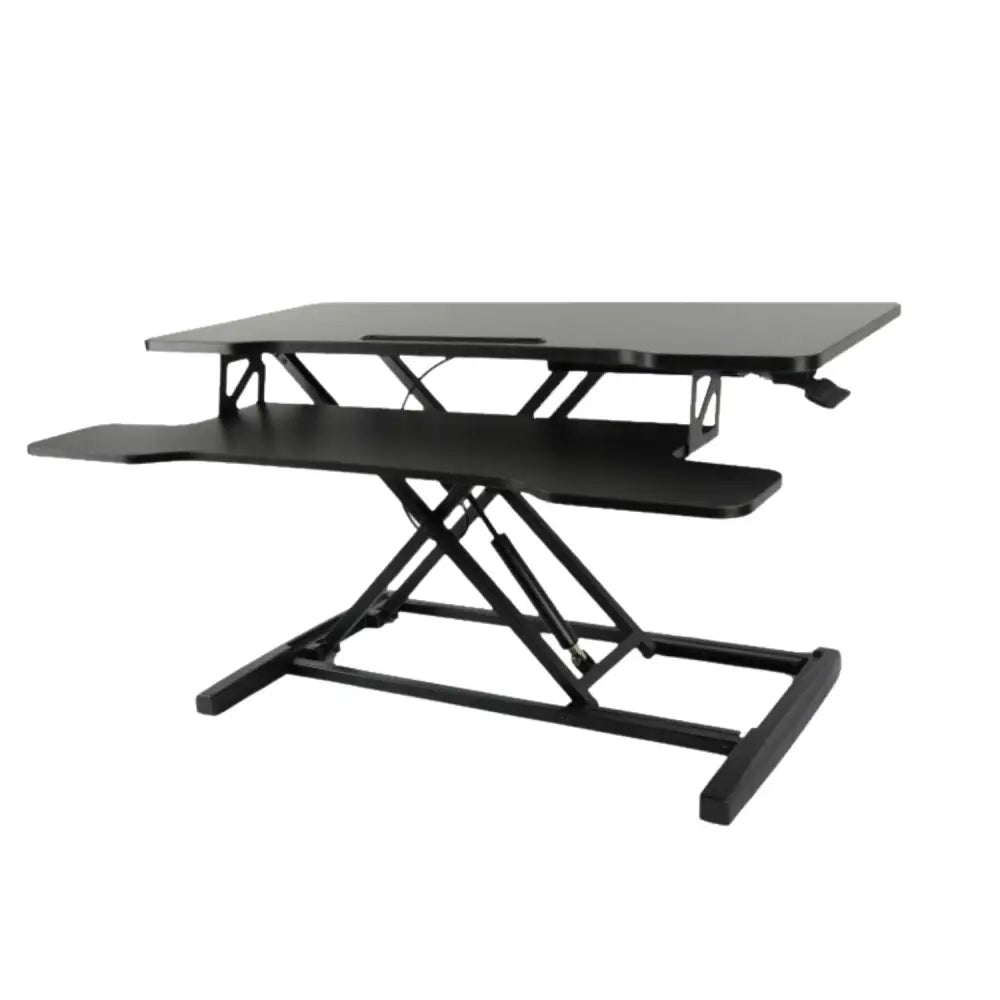 EKKIO Adjustable Standing Desk Riser Stand Up Desk Converter (Black) EK-DSR-101-MS - Furniture > Office