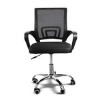 EKKIO Ergonomic Office Chair with Breathable Mesh Design and Lumbar Back Support (Black) EK-OC-104-JF - Furniture >