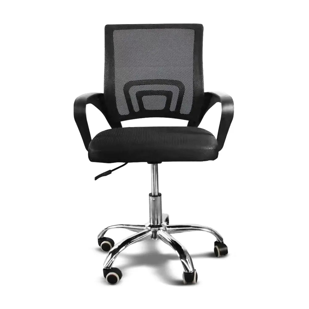 EKKIO Ergonomic Office Chair with Breathable Mesh Design and Lumbar Back Support (Black) EK-OC-104-JF - Furniture >