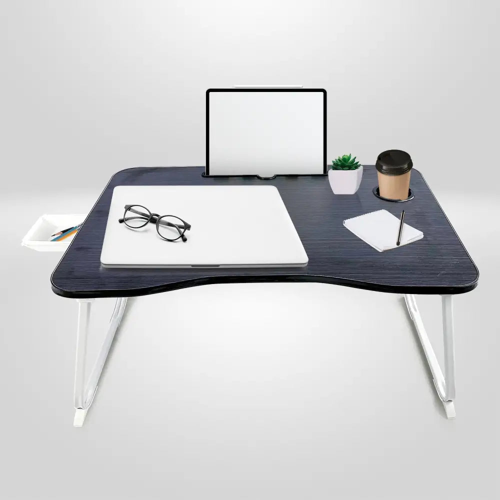 EKKIO Extra Large Multifunctional Portable Bed Tray Laptop Desk (Black) EK-BT-101-OEJ - Furniture > Office