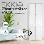 EKKIO Kitchen Storage Cabinet (White) EK-KCB-100-OY - Furniture > Dining