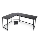 EKKIO L-Shaped Corner Computer Desk with CPU Stand (Black) EK-CD-101-LR - Furniture > Office