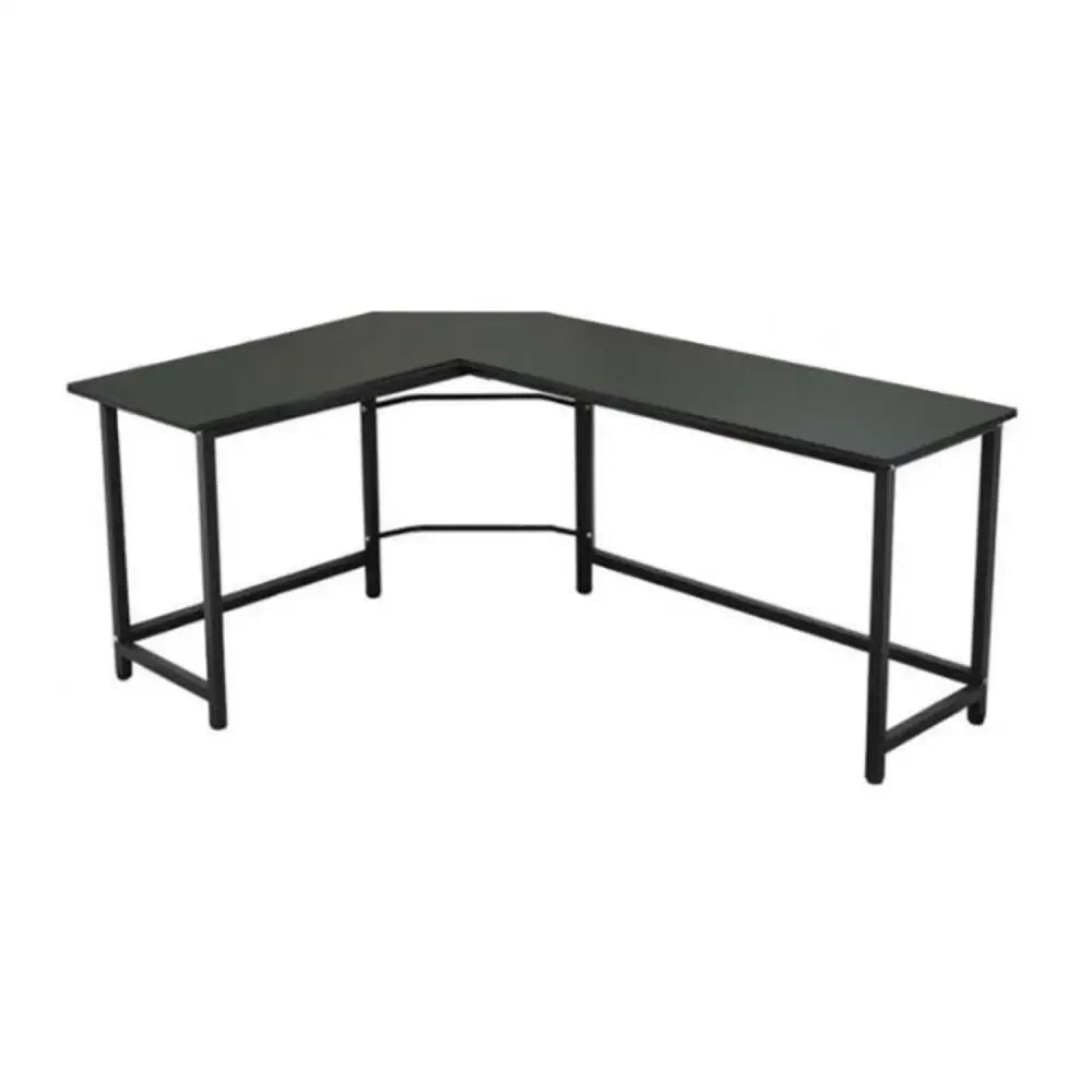 EKKIO L-Shaped Corner Computer Desk with CPU Stand (Black) EK-CD-101-LR - Furniture > Office