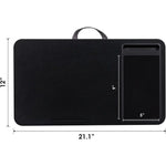 EKKIO Multifunctional Portable Bed Tray Laptop Desk with Cushion (Black) EK-BT-105-XY - Furniture > Office
