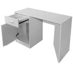 EKKIO Office Computer Desk with 1 Drawer (White) EK-CD-100-LD - Furniture > Office