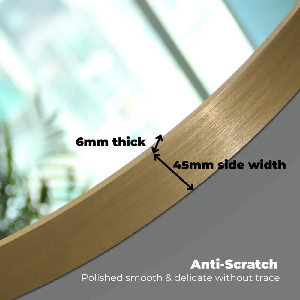 EKKIO Round Mirror No LED (60cm) - Home & Garden > Decor > Mirrors