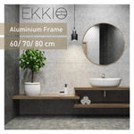 EKKIO Round Mirror No LED (60cm) - Home & Garden > Decor > Mirrors