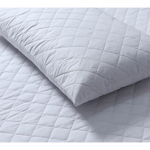 Elan Linen 100% Cotton Quilted Fully Fitted 50cm Deep Single Size Waterproof Mattress Protector - Home & Garden >