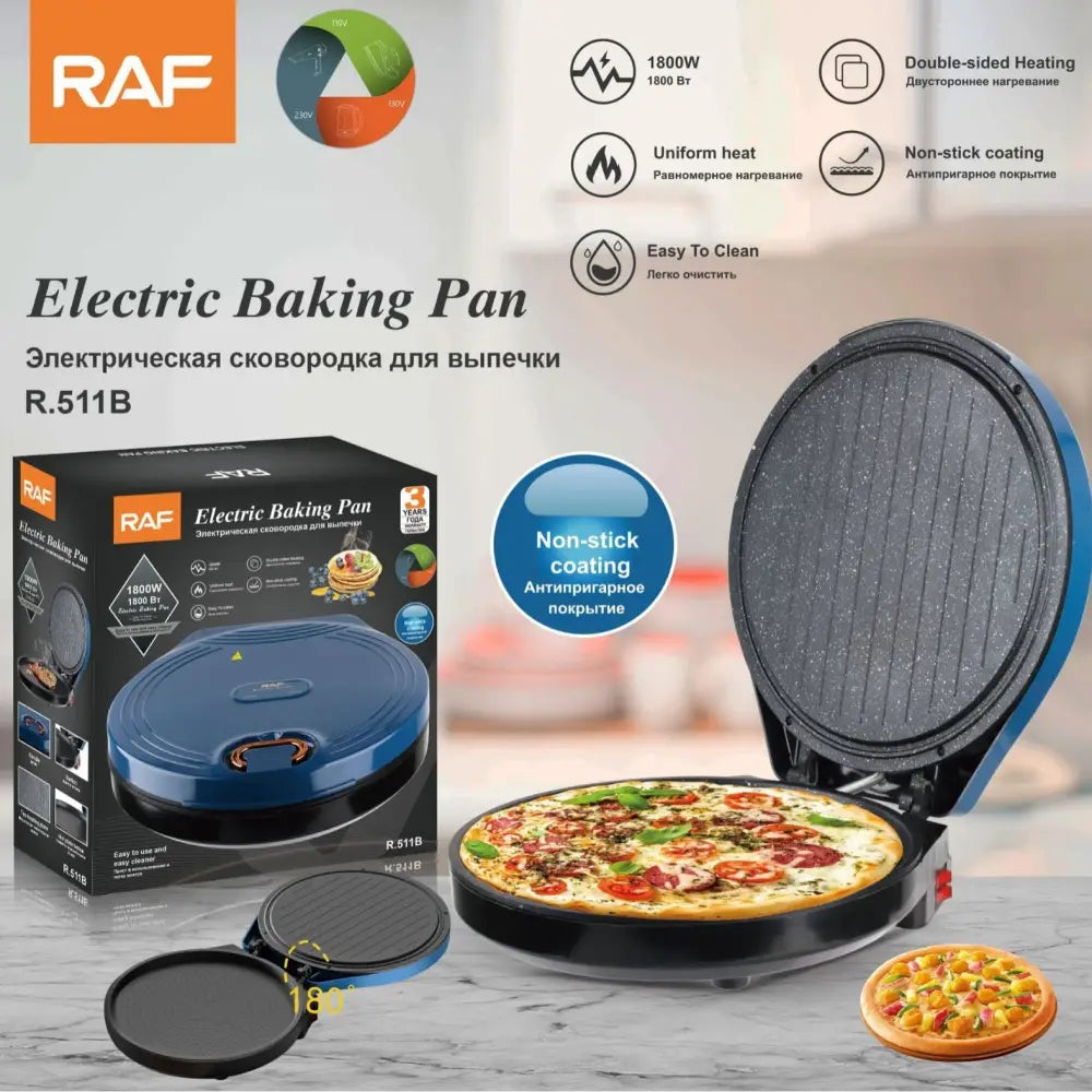 Electric Baking Pan powerful roti maker tortilla pizza bread maker for kitchen - Home & Garden > Kitchenware > Bakeware