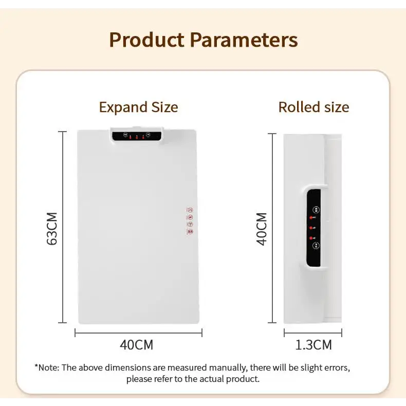 Electric Food Warmer Heating Plate - Large Surface Buffet Warmer with Adjustable Temperature Control - Appliances >