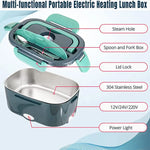 Electric Lunch Box Food Warmer Portable Leakproof Food Heater Car Home Picnic - Home & Garden > Kitchenware