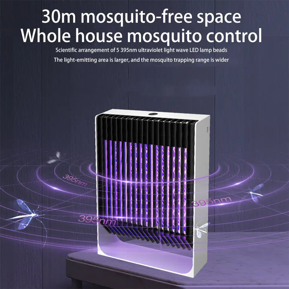 Electric Mosquito Killer Lamp Insect Catcher Fly Bug Zapper Trap LED UV Mozzie - Appliances > Appliances Others