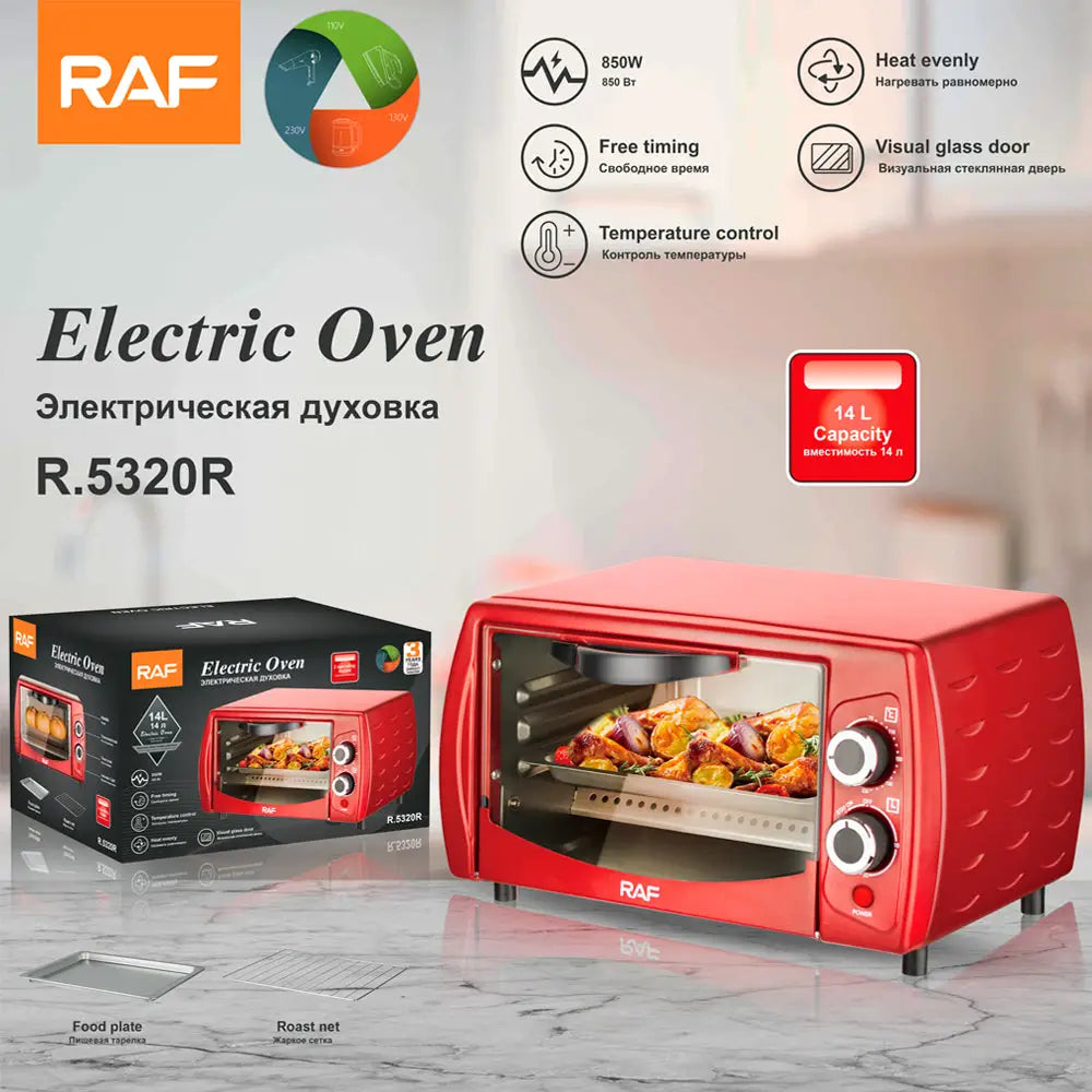Electric Oven - Compact & Powerful baking oven grilling with temperature control - Appliances > Kitchen Appliances >
