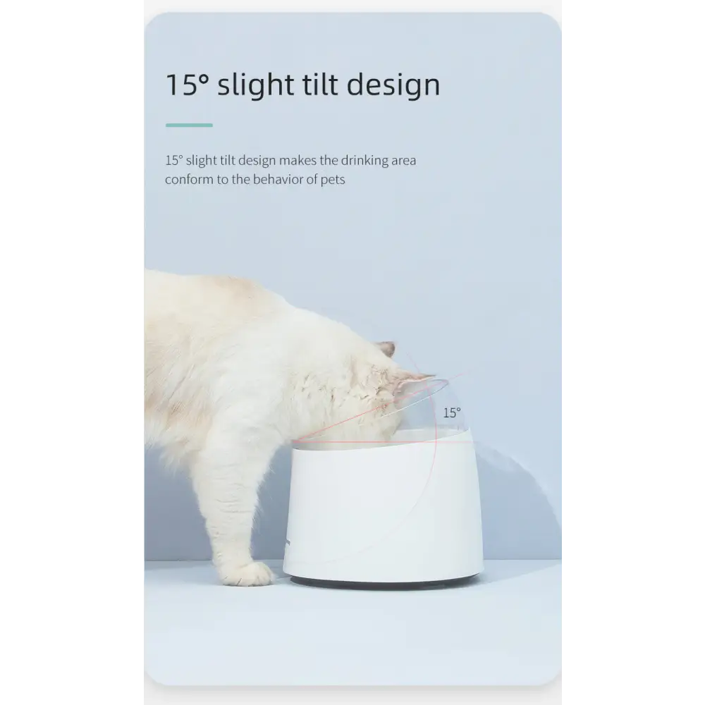 Electric Pet Dog Cat Water Fountain Automatic Self-Clean Water Fountain 1.5L - Pet Care > Cat Supplies > Cat Bowls