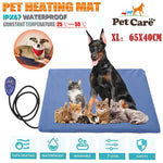 Electric Pet Heat Pad: Waterproof Heating Mat for Cat Dog Bed | Chew Resistant XL - Pet Care > Dog Supplies > Dog Beds