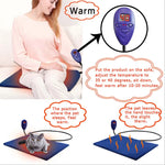 Electric Pet Heat Pad: Waterproof Heating Mat for Cat Dog Bed | Chew Resistant M - Pet Care > Dog Supplies > Dog Beds