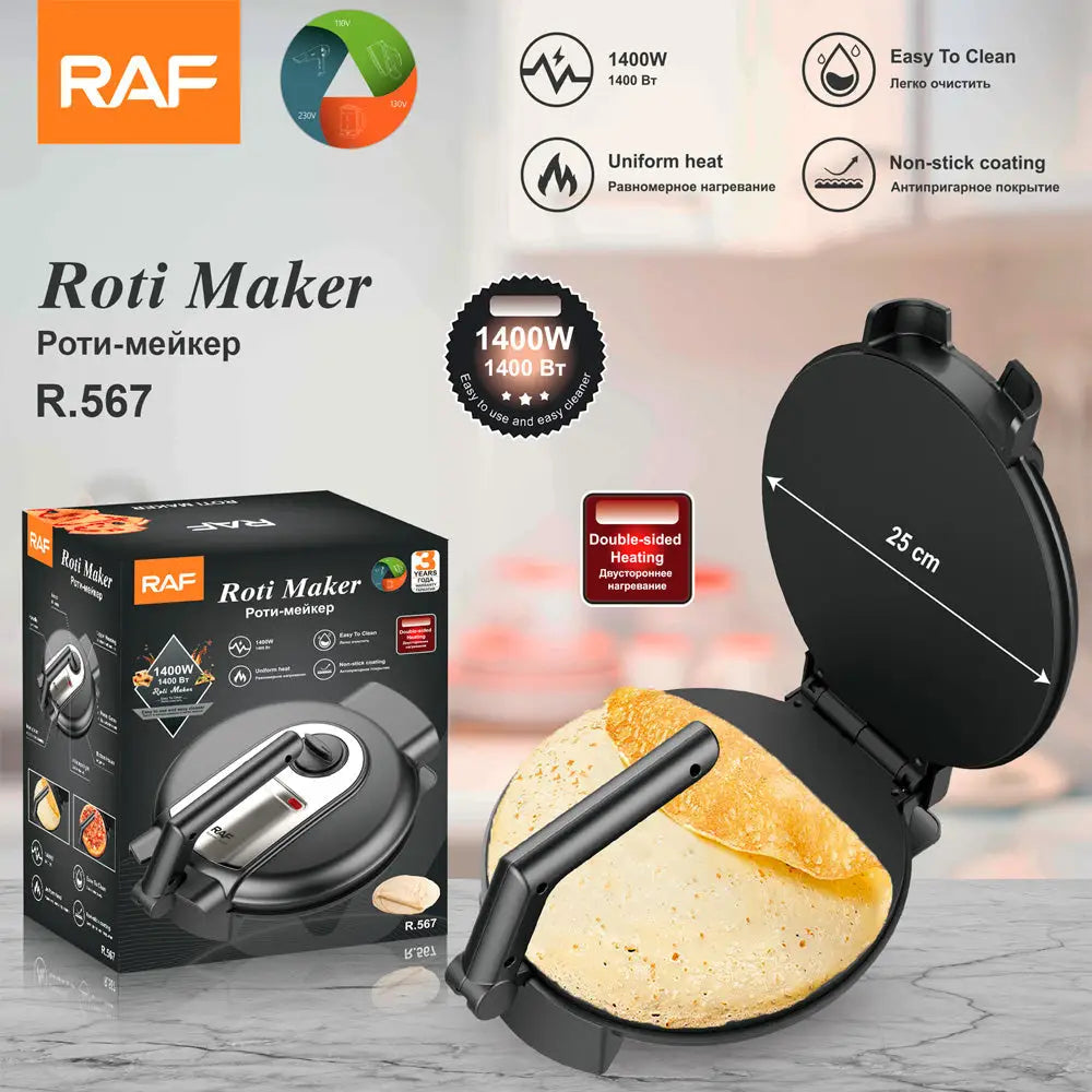 Electric Roti Maker,chapati pizza,tortilla bread maker Double-Sided Heating - Furniture > Dining > Buffets & Sideboards