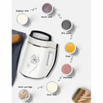 Electric Soy Bean Milk and Soup Maker Machine -Automatic Soya Almond Nut Blender - Appliances > Kitchen Appliances