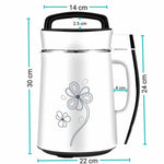 Electric Soy Bean Milk and Soup Maker Machine -Automatic Soya Almond Nut Blender - Appliances > Kitchen Appliances