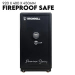 Electronic Digital Safe Box Fire Proof Safe Heavy Duty Key Lock Security 118L - Home & Garden > Storage