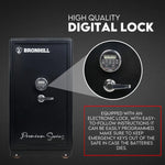 Electronic Digital Safe Box Fire Proof Safe Heavy Duty Key Lock Security 118L - Home & Garden > Storage