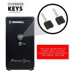Electronic Digital Safe Box Fire Proof Safe Heavy Duty Key Lock Security 118L - Home & Garden > Storage