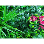 Elegant Red Rose Vertical Garden / Green Wall UV Resistant Sample - Home & Garden > Artificial Plants