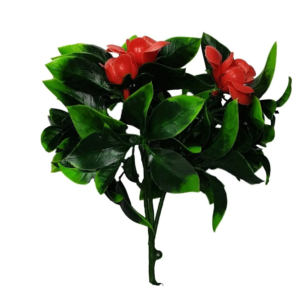 Elegant Red Rose Vertical Garden / Green Wall UV Resistant Sample - Home & Garden > Artificial Plants