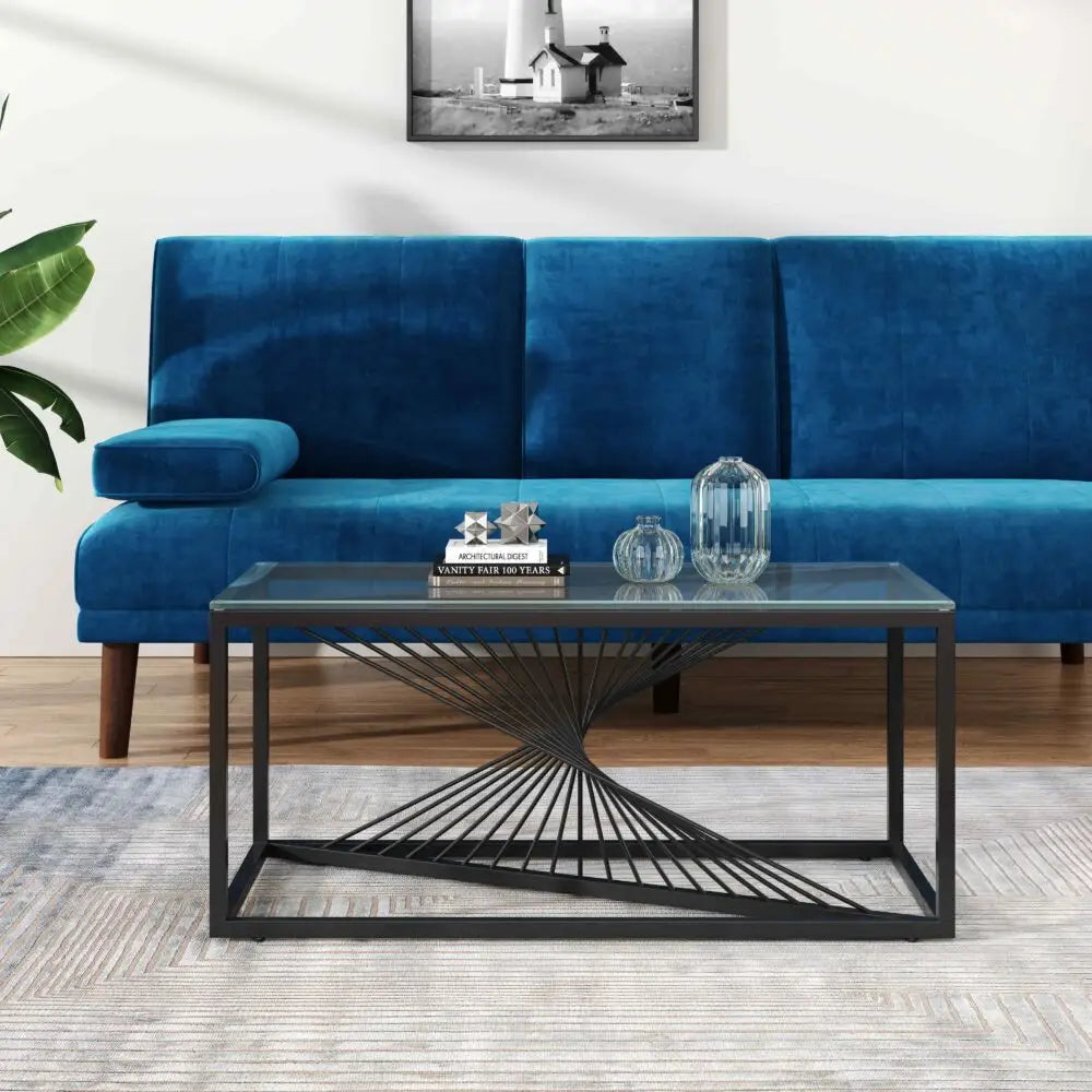 Eleganza Glass Enclave Coffee Table - Furniture > Living Room > Coffee Tables