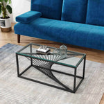 Eleganza Glass Enclave Coffee Table - Furniture > Living Room > Coffee Tables