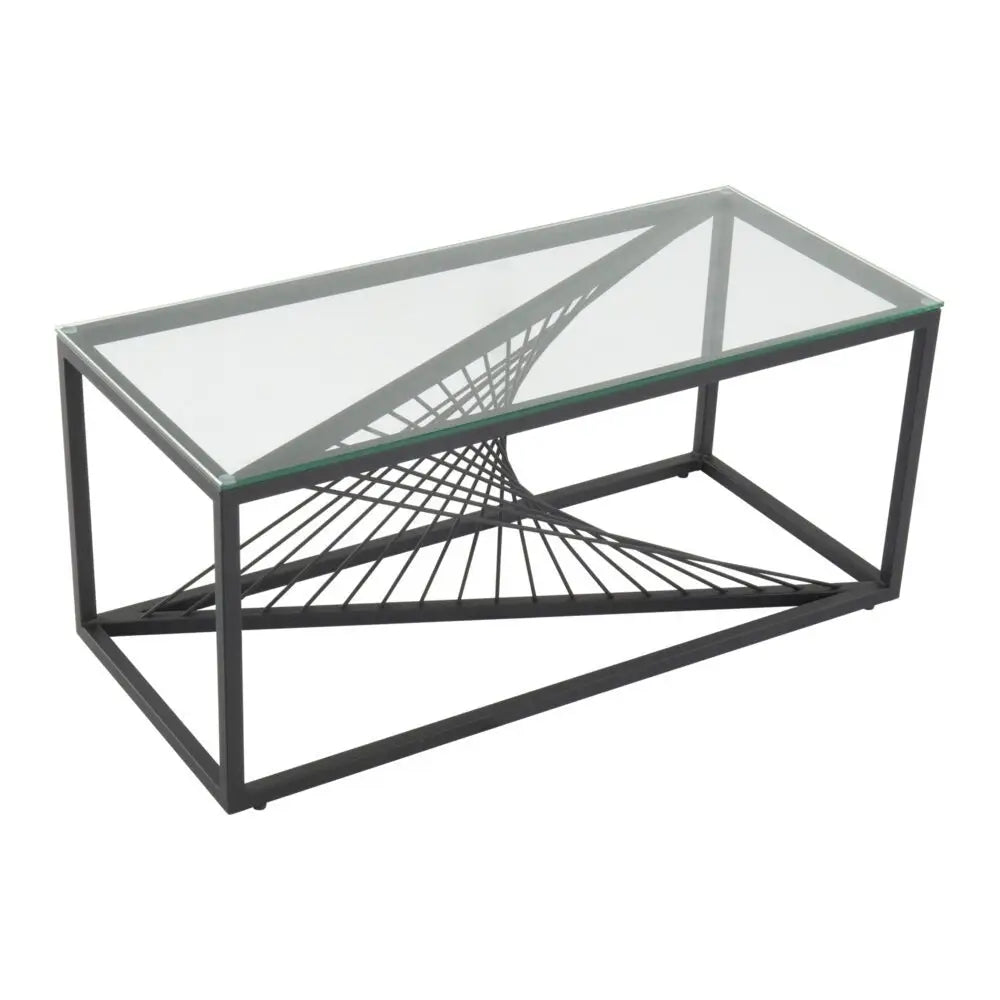 Eleganza Glass Enclave Coffee Table - Furniture > Living Room > Coffee Tables